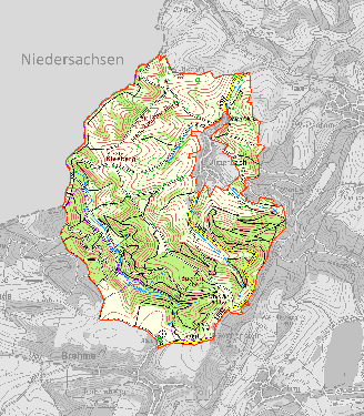 Lage des Verfahrengensgebiet