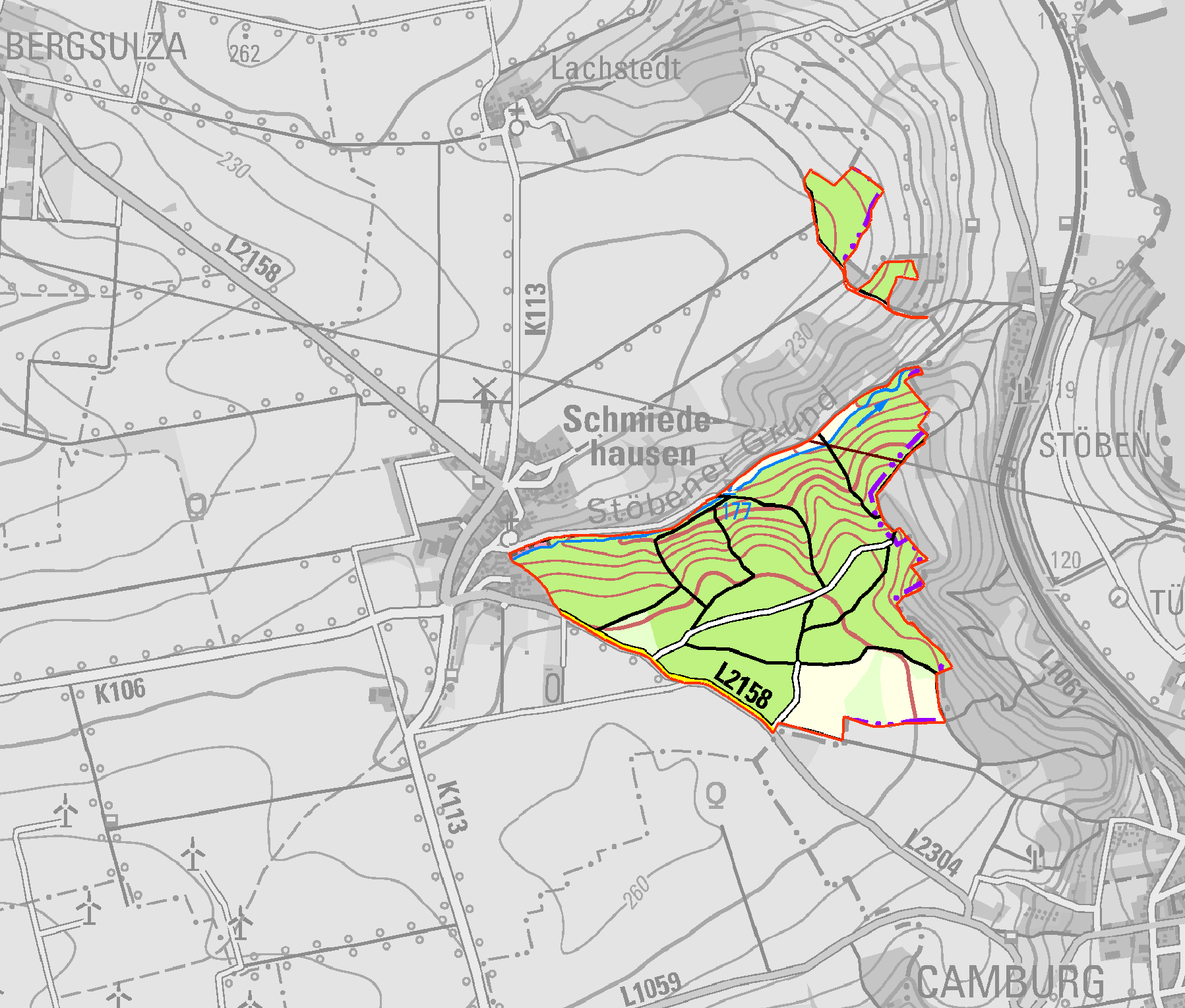 Projektdaten Schmiedehausen Landentwicklung Online Thüringen