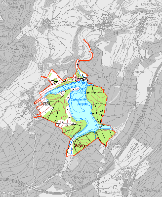 Lage des Verfahrengensgebiet