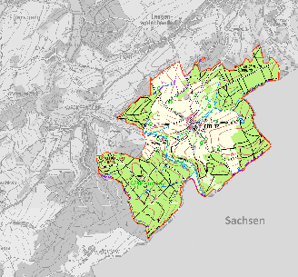 Lage des Verfahrengensgebiet