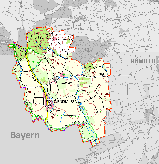 Lage des Verfahrengensgebiet