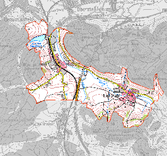 Lage des Verfahrengensgebiet