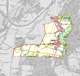 Lage des Verfahrengensgebiet