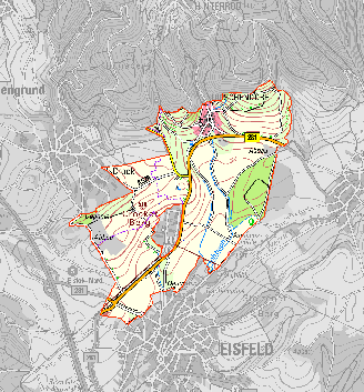 Lage des Verfahrengensgebiet